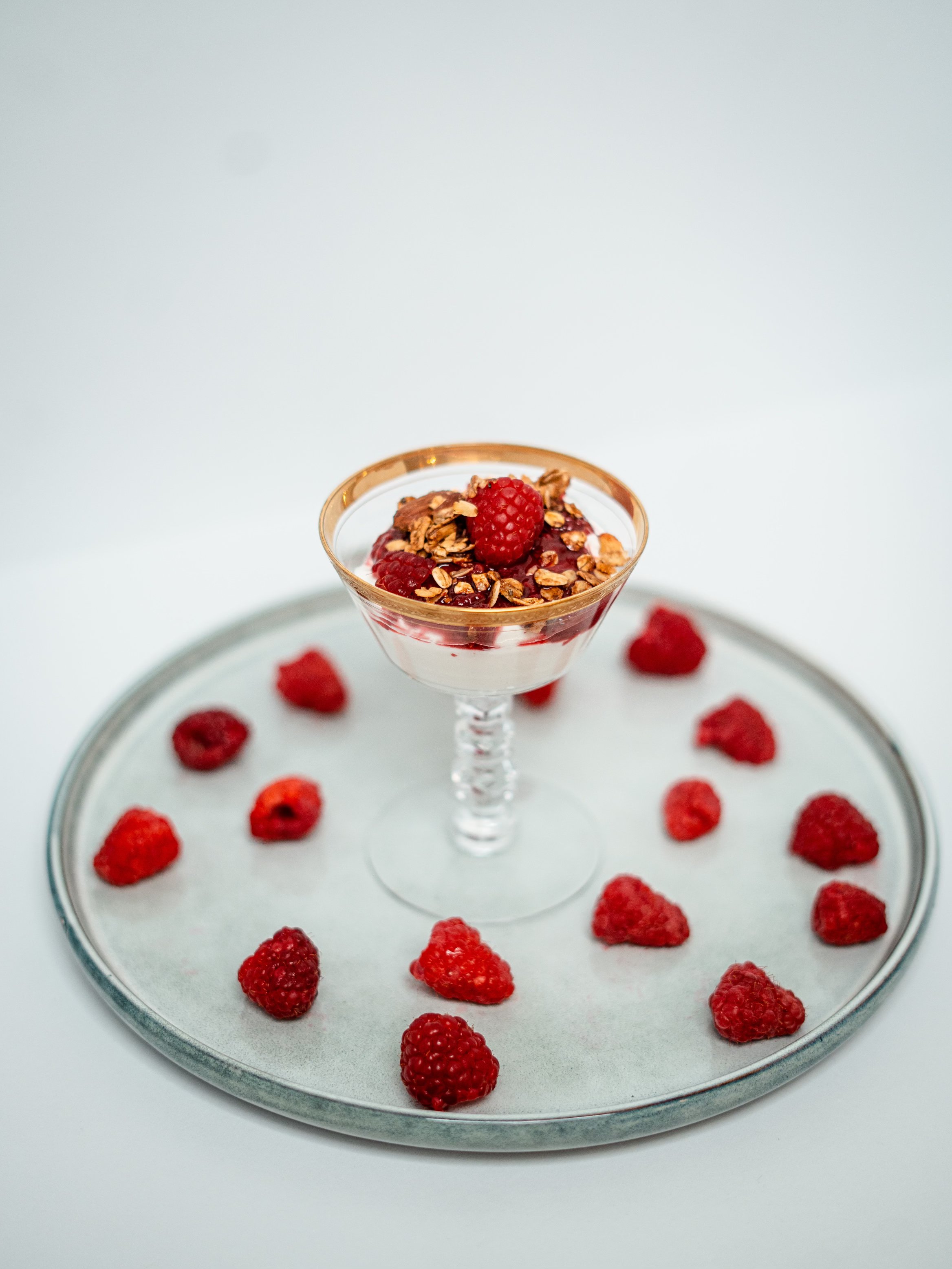 Raspberry Greek Yogurt