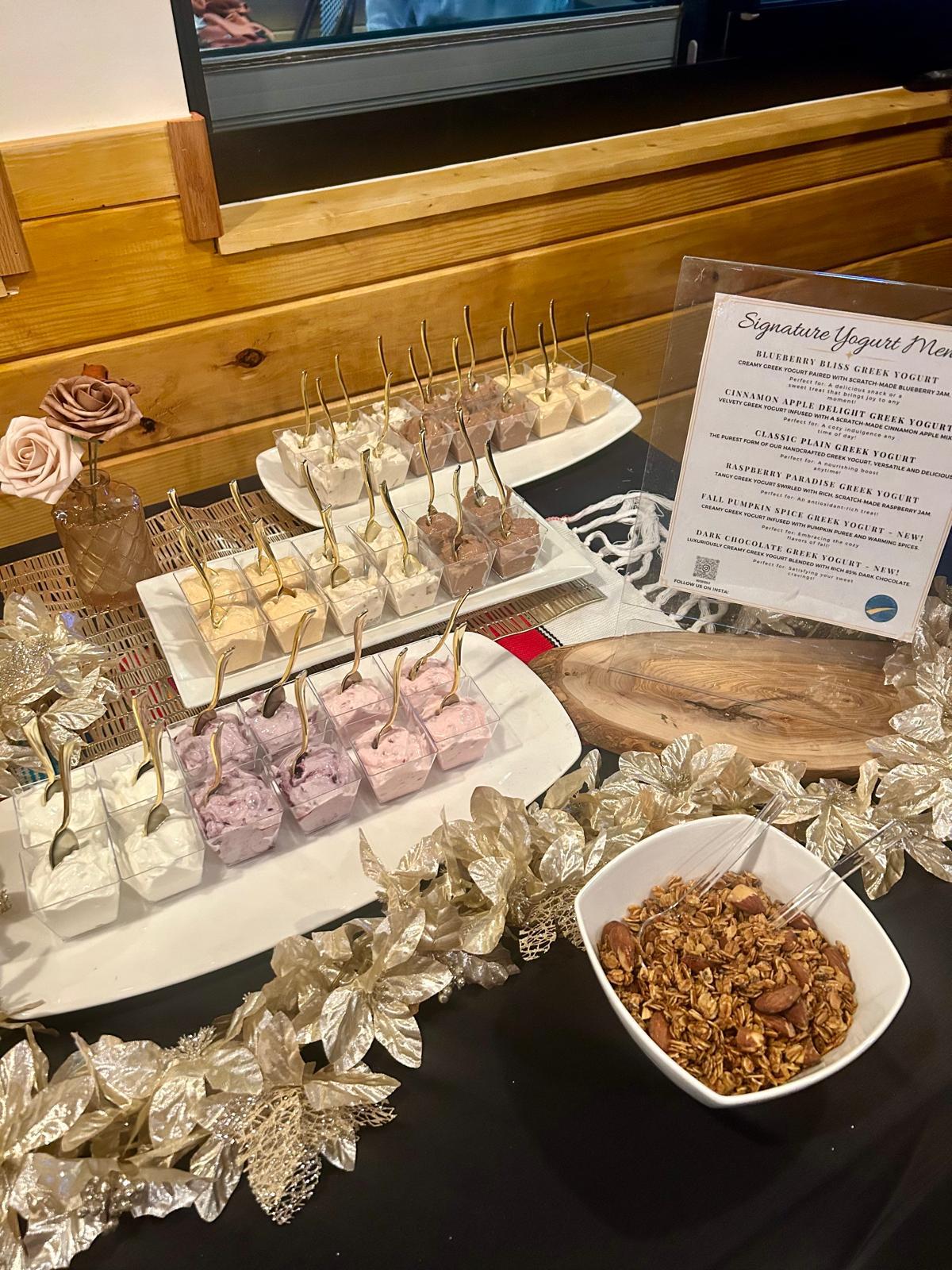 Streets of Gold catering spread